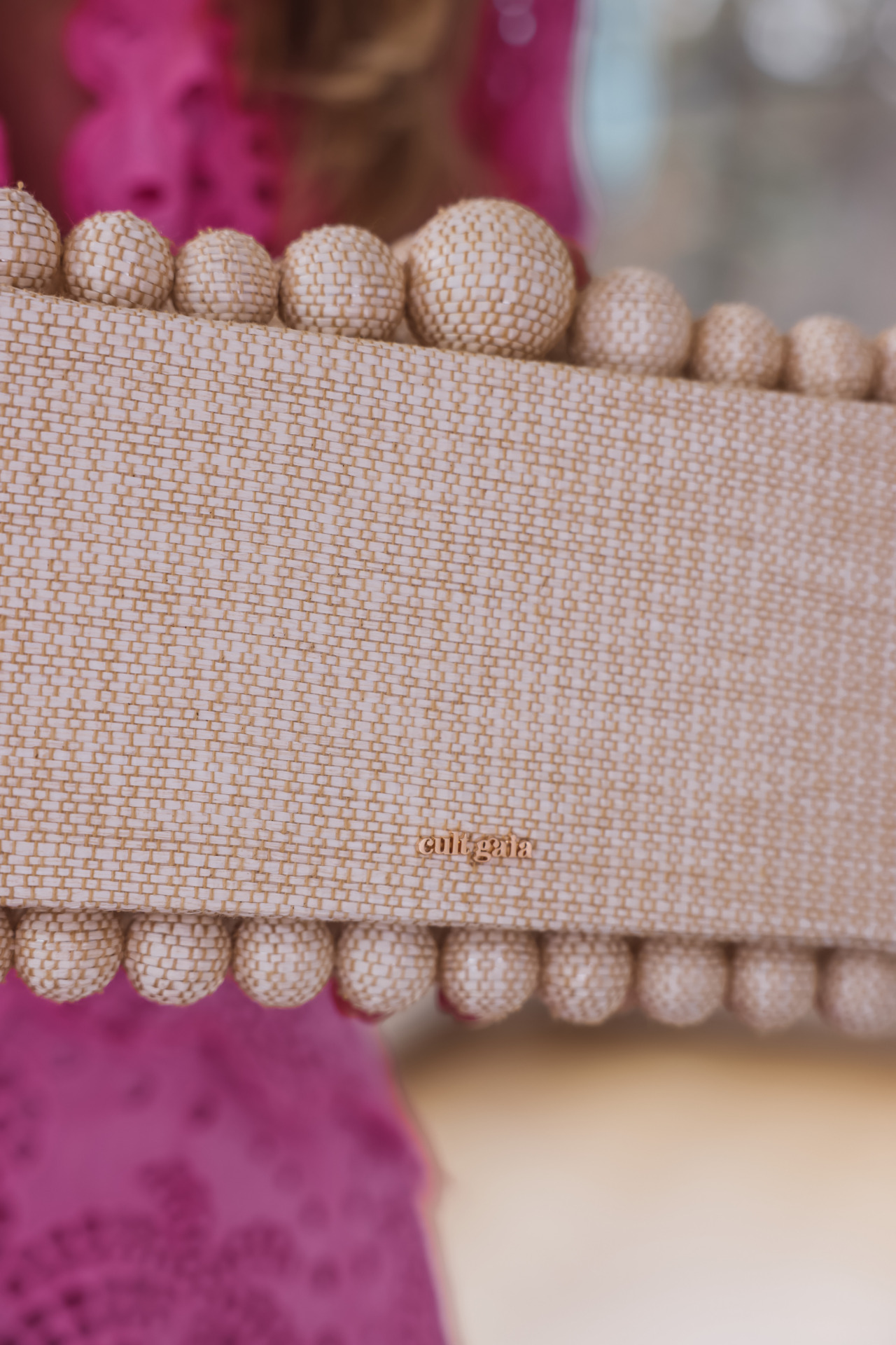 raffia cult gaia clutch for summer