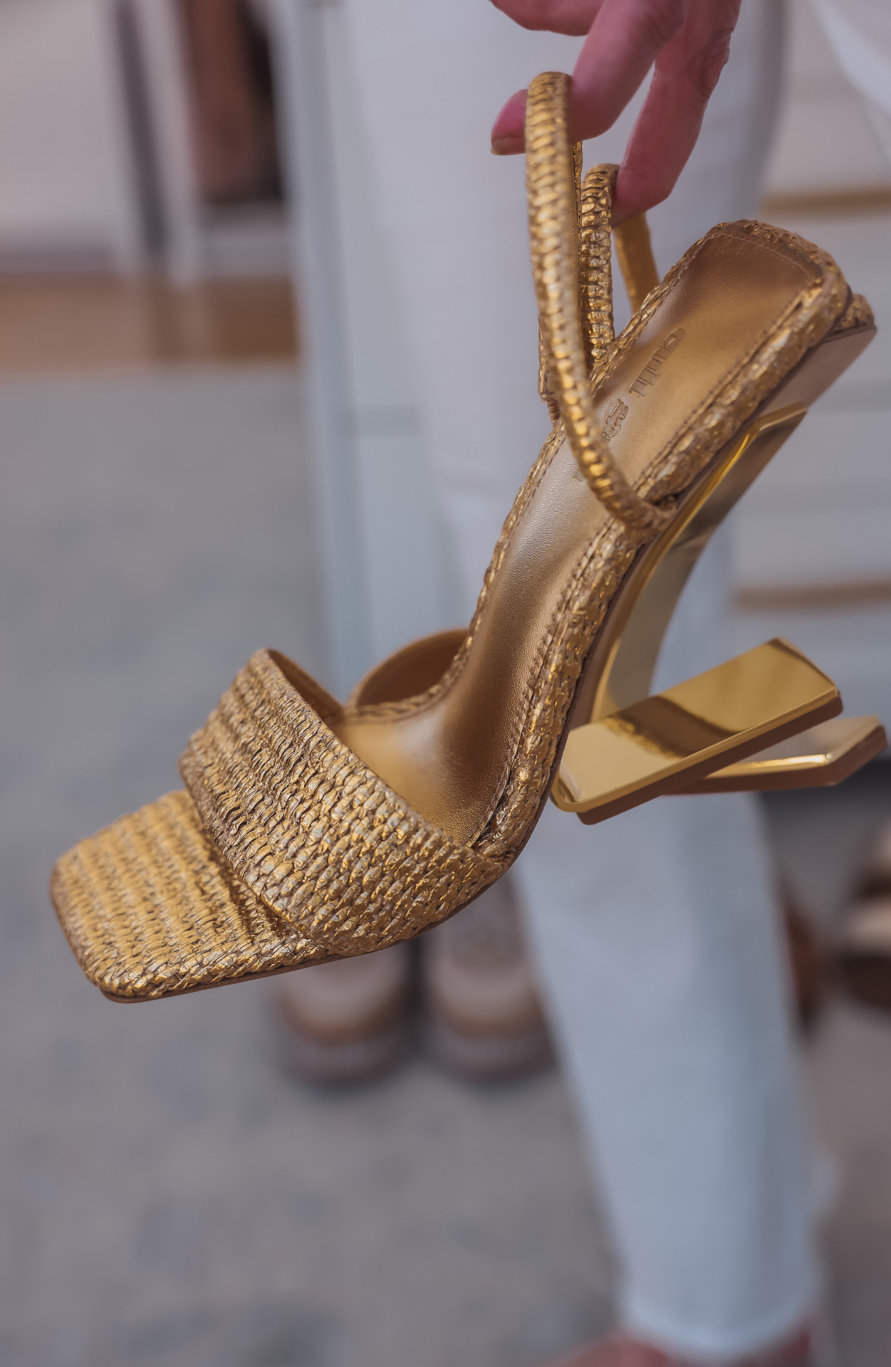 Cult Gaia Metallic Heels | Spring & Summer Shoes