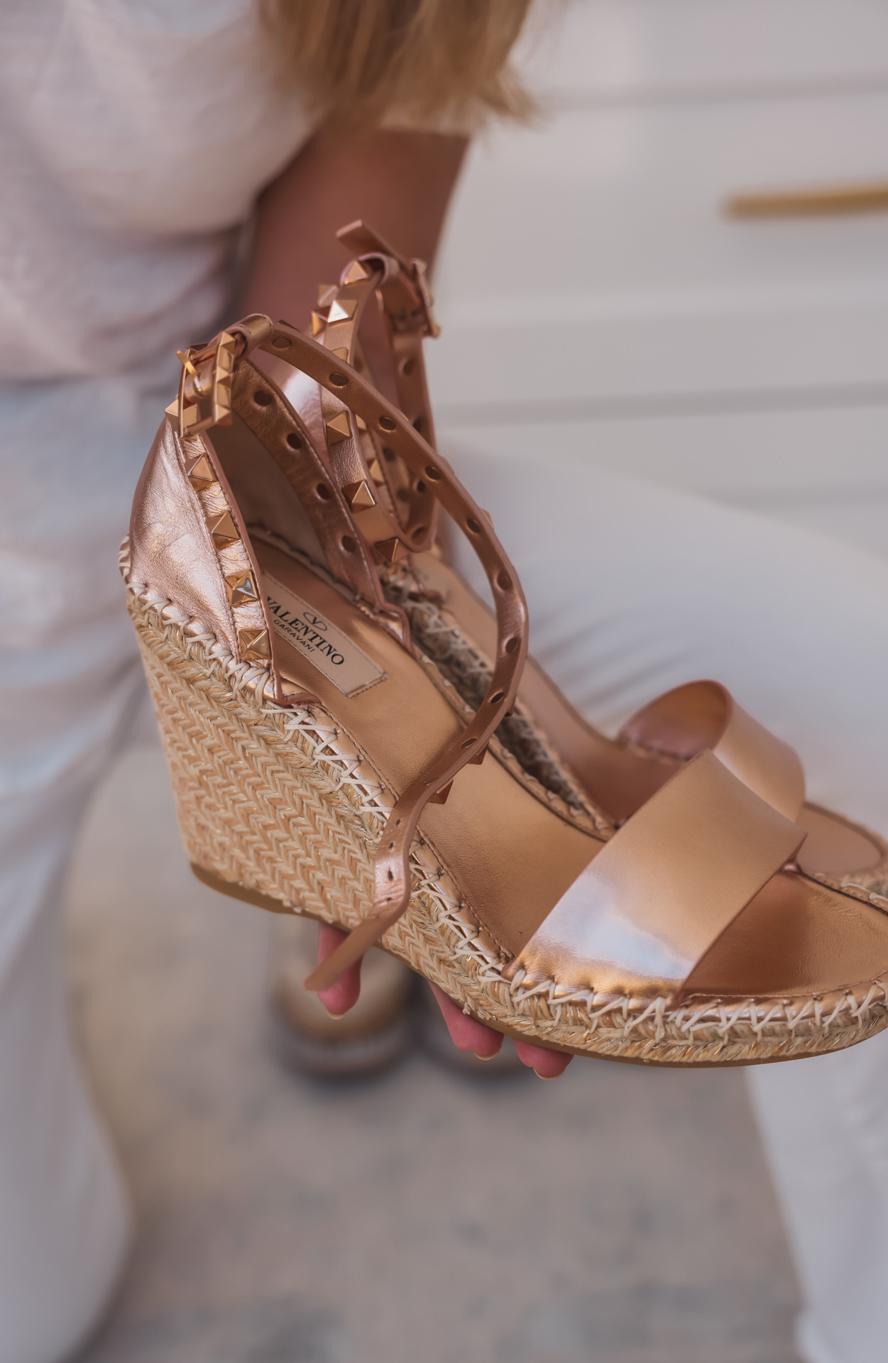 Valentino Rockstud Wedges | spring & summer shoes